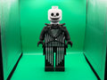 3D Printed Big Brick Jack Skellington Figure – Nightmare Before Christmas Inspired Collectible | Block-Style Pumpkin King Display