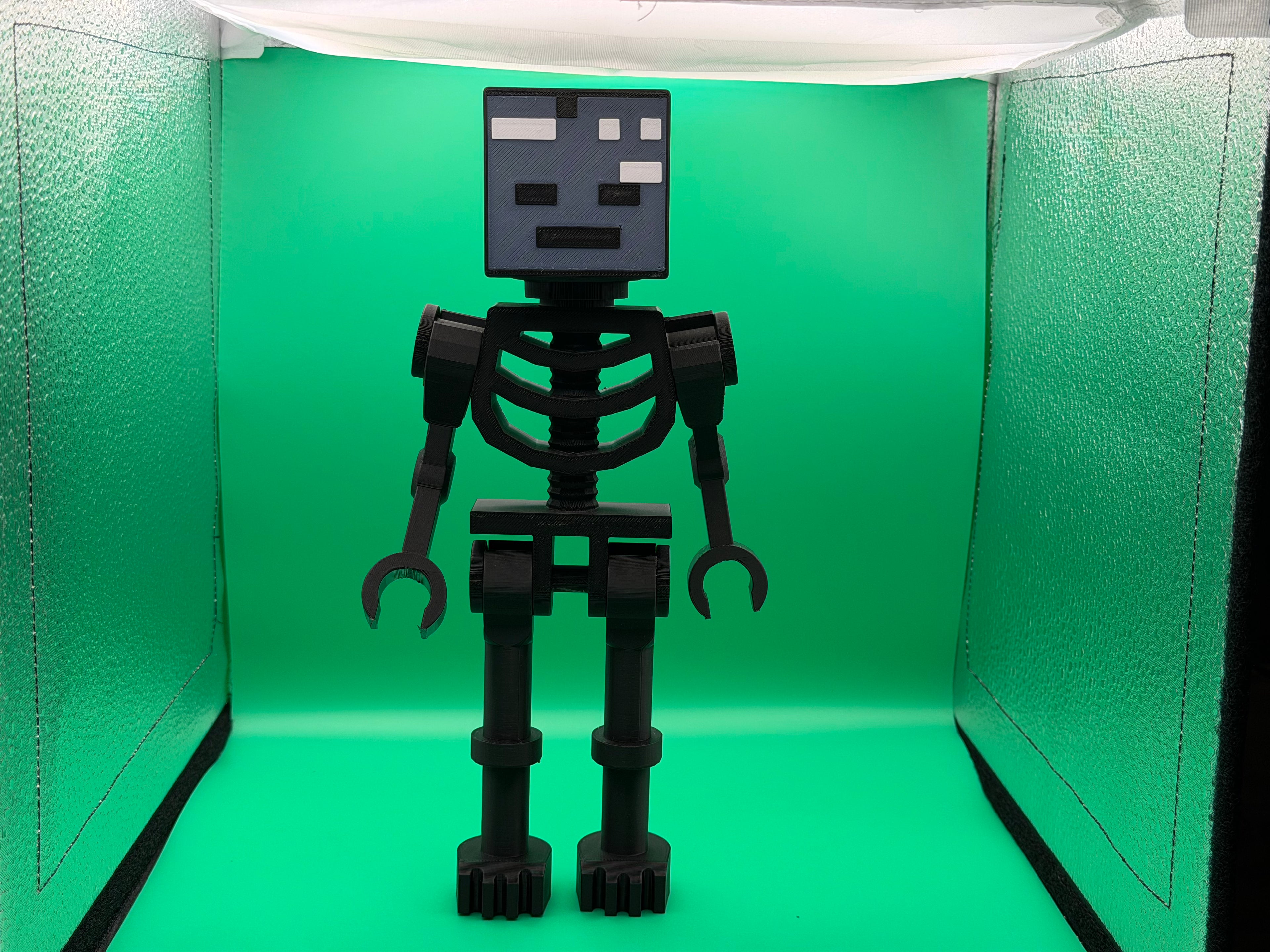 Big Brick Enderman – 3D Printed Gaming Character Figure