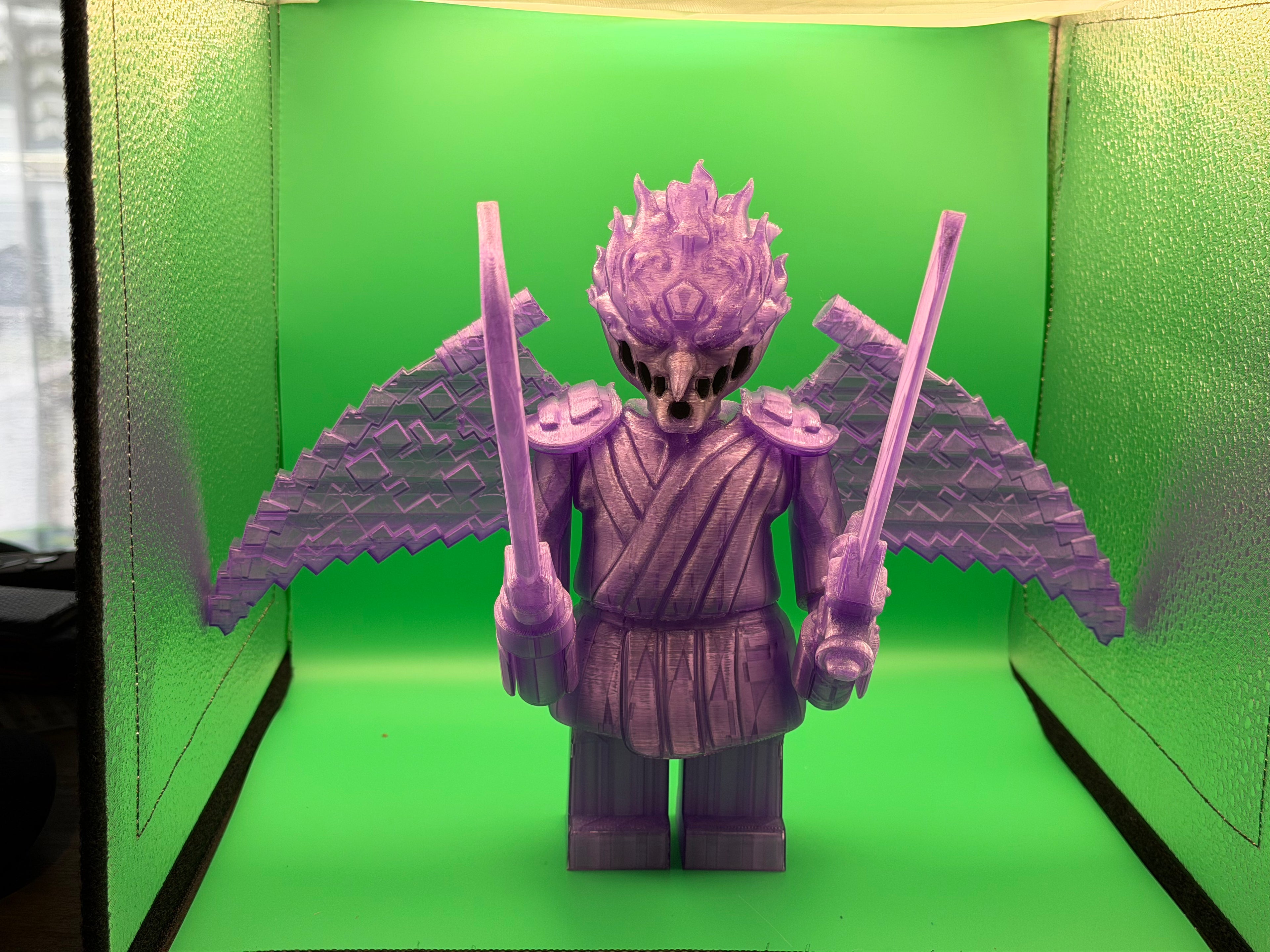 Big Brick Susanoo – 3D Printed Anime Warrior Figure