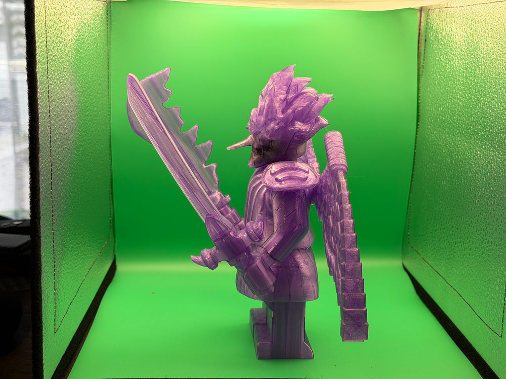 Big Brick Susanoo – 3D Printed Anime Warrior Figure