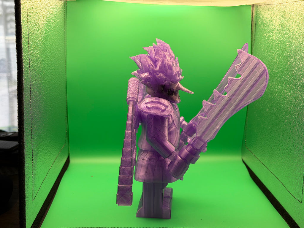 Big Brick Susanoo – 3D Printed Anime Warrior Figure
