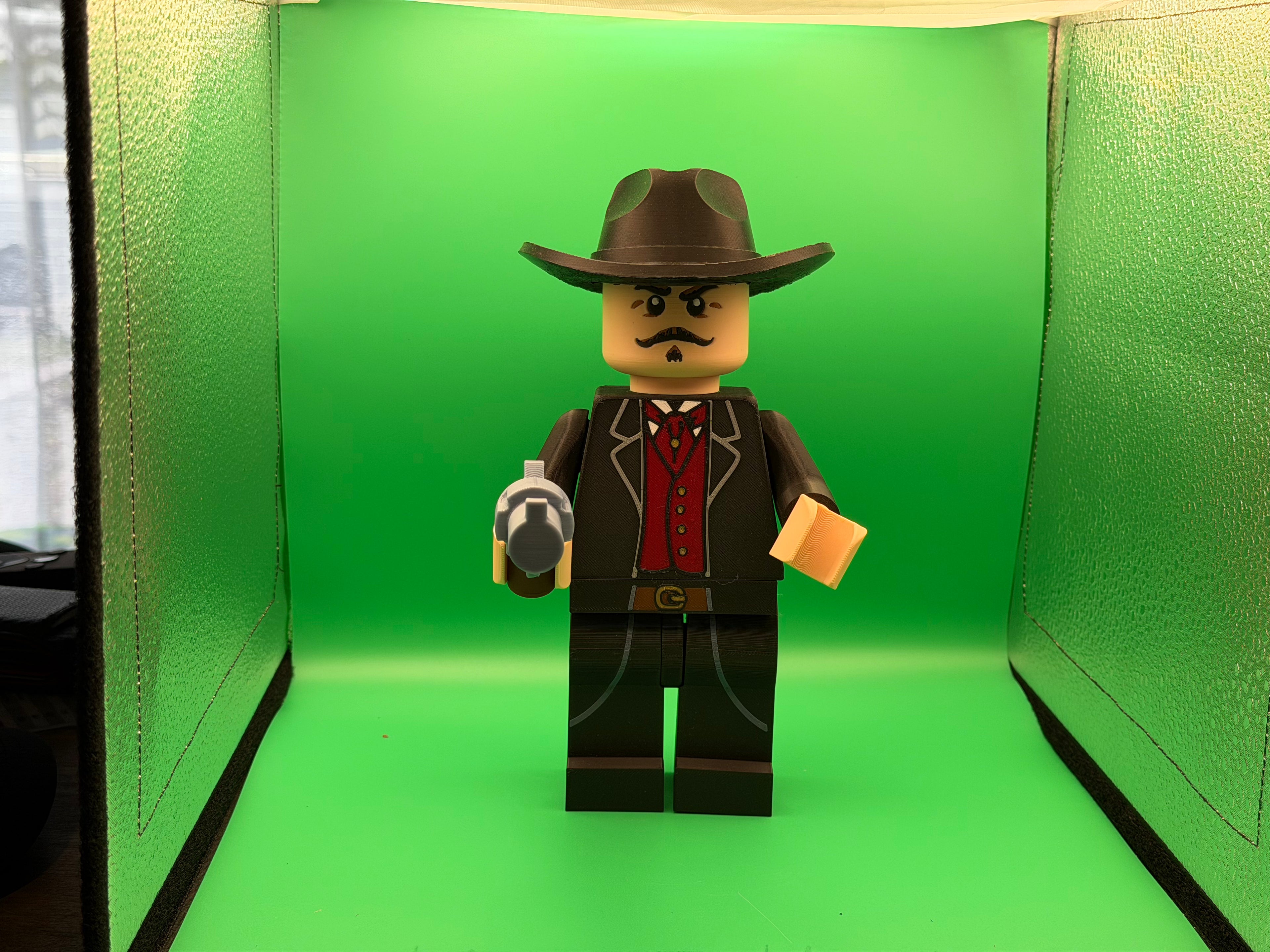 Big Brick Doc Holliday – 3D Printed Western Legend Figure