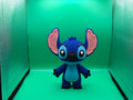 3D Printed Crocheted Stitch Figure – Cute Blue Alien Collectible Display Piece 💙👽