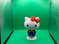 3D Printed Hello Kitty Figure with Stand – Cute Cartoon Character Collectible Display Piece 🎀🐱