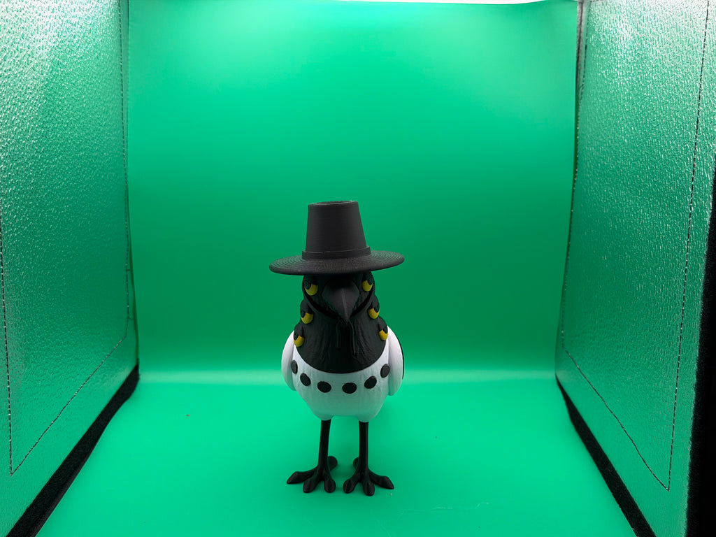 3D Printed Sussey Bird Figure – K-Pop Demon Hunter Character Collectible Display Piece 🐦🎤