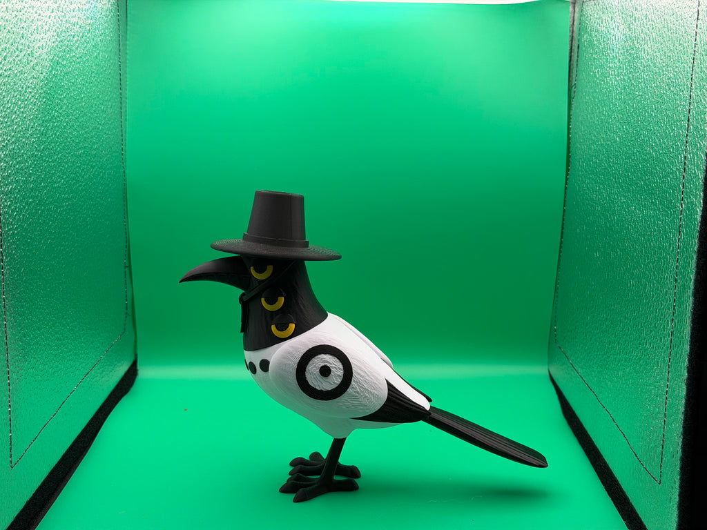 3D Printed Sussey Bird Figure – K-Pop Demon Hunter Character Collectible Display Piece 🐦🎤