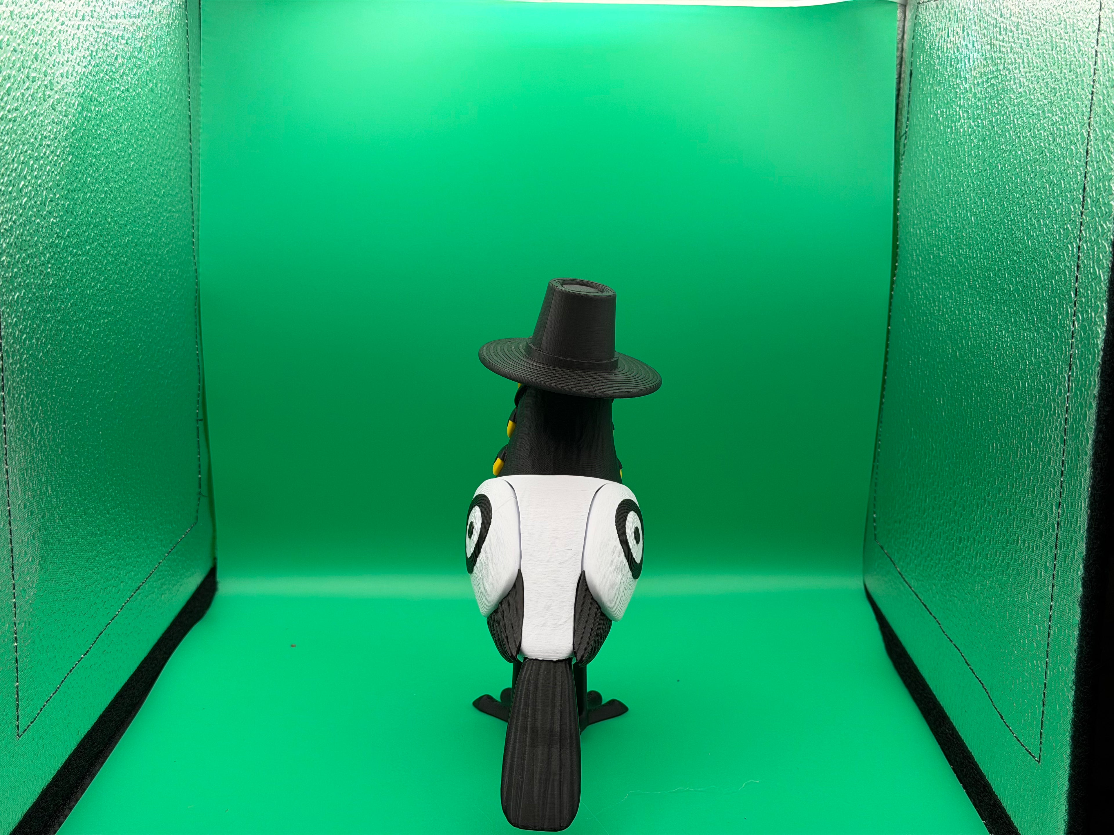 3D Printed Sussey Bird Figure – K-Pop Demon Hunter Character Collectible Display Piece 🐦🎤