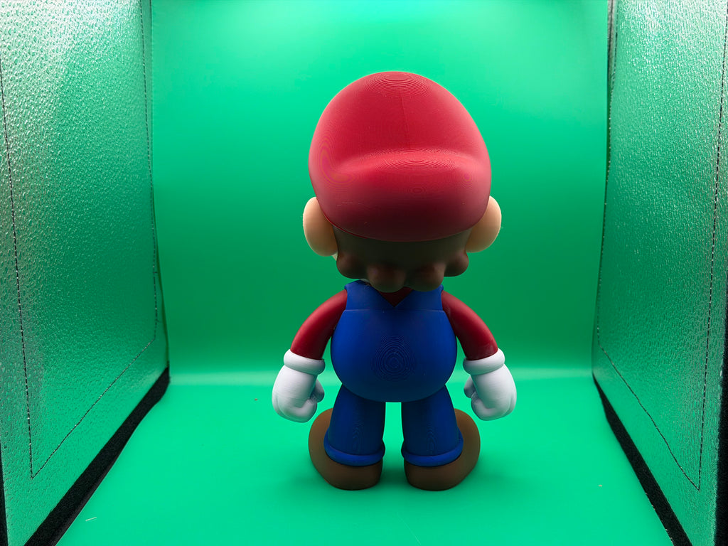 3D Printed Mario Figure – Classic Video Game Hero Collectible Display Piece 🍄🔴