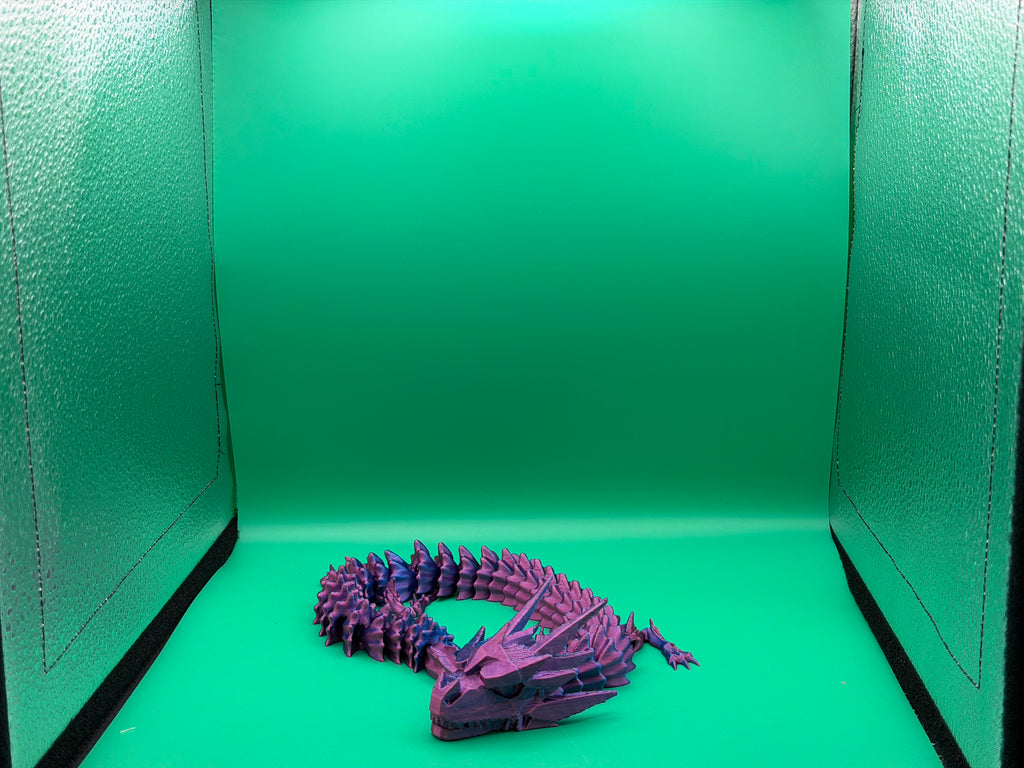Articulated Fantasy Dragon – 3D Printed Flexible Random Dragon Model Collectible Display Piece 🐉✨