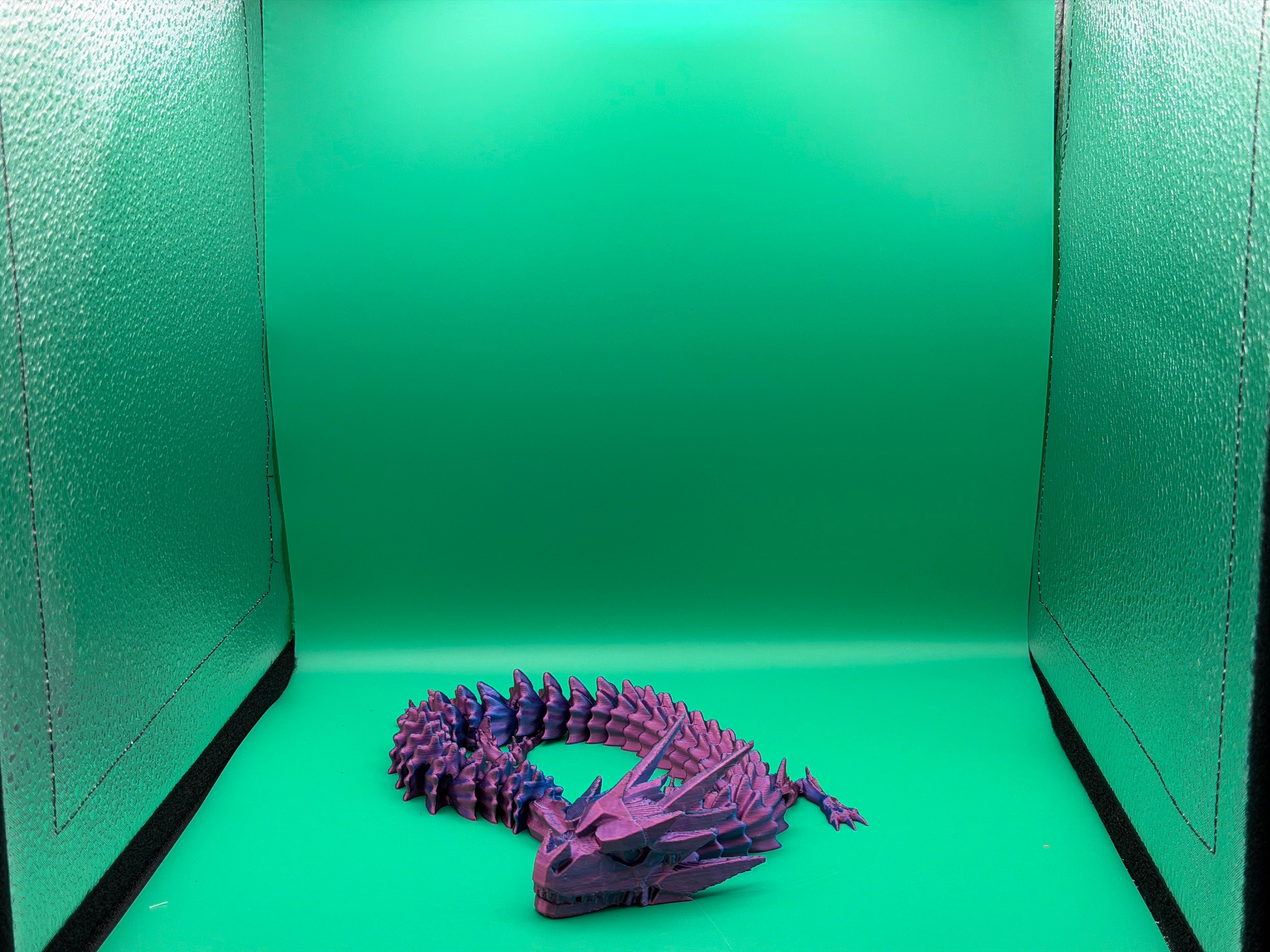 Articulated Fantasy Dragon – 3D Printed Flexible Random Dragon Model Collectible Display Piece 🐉✨