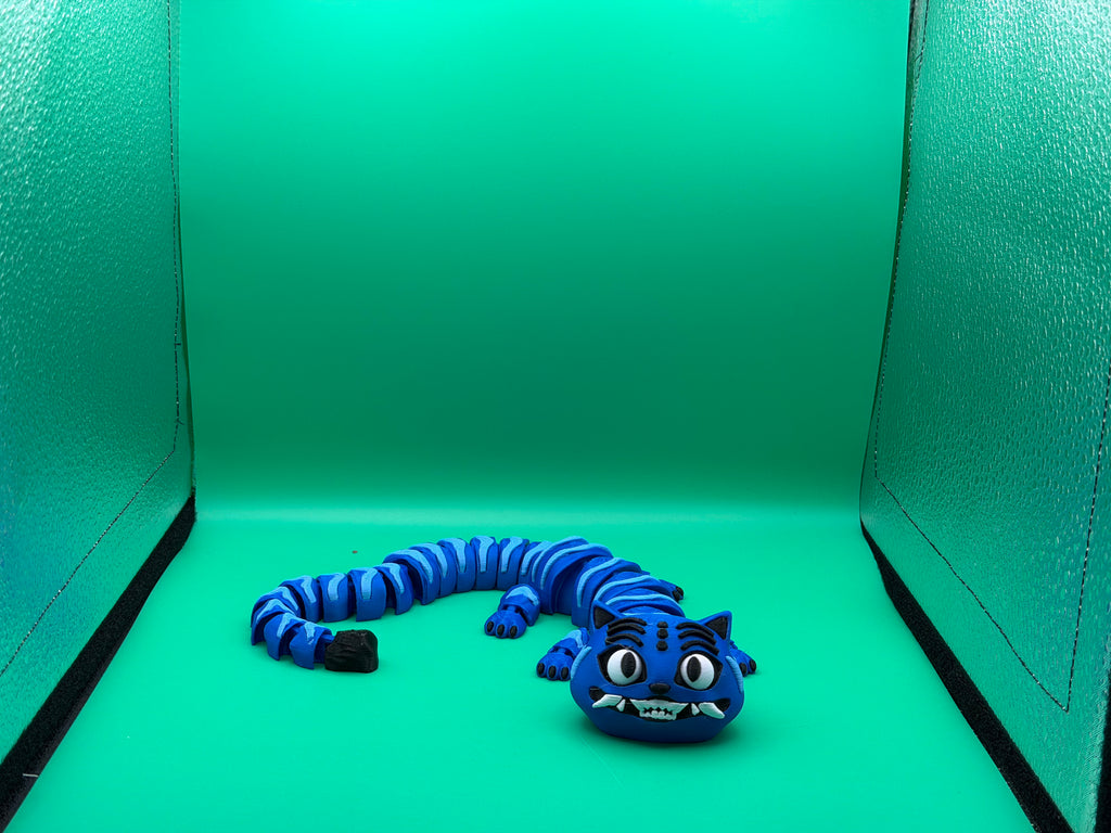 Articulated Derpy Tiger Dragon – 3D Printed Flexible Funny Tiger Dragon Collectible Display Piece 🐯🐉