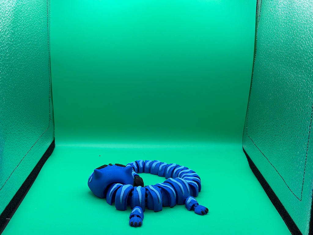Articulated Derpy Tiger Dragon – 3D Printed Flexible Funny Tiger Dragon Collectible Display Piece 🐯🐉