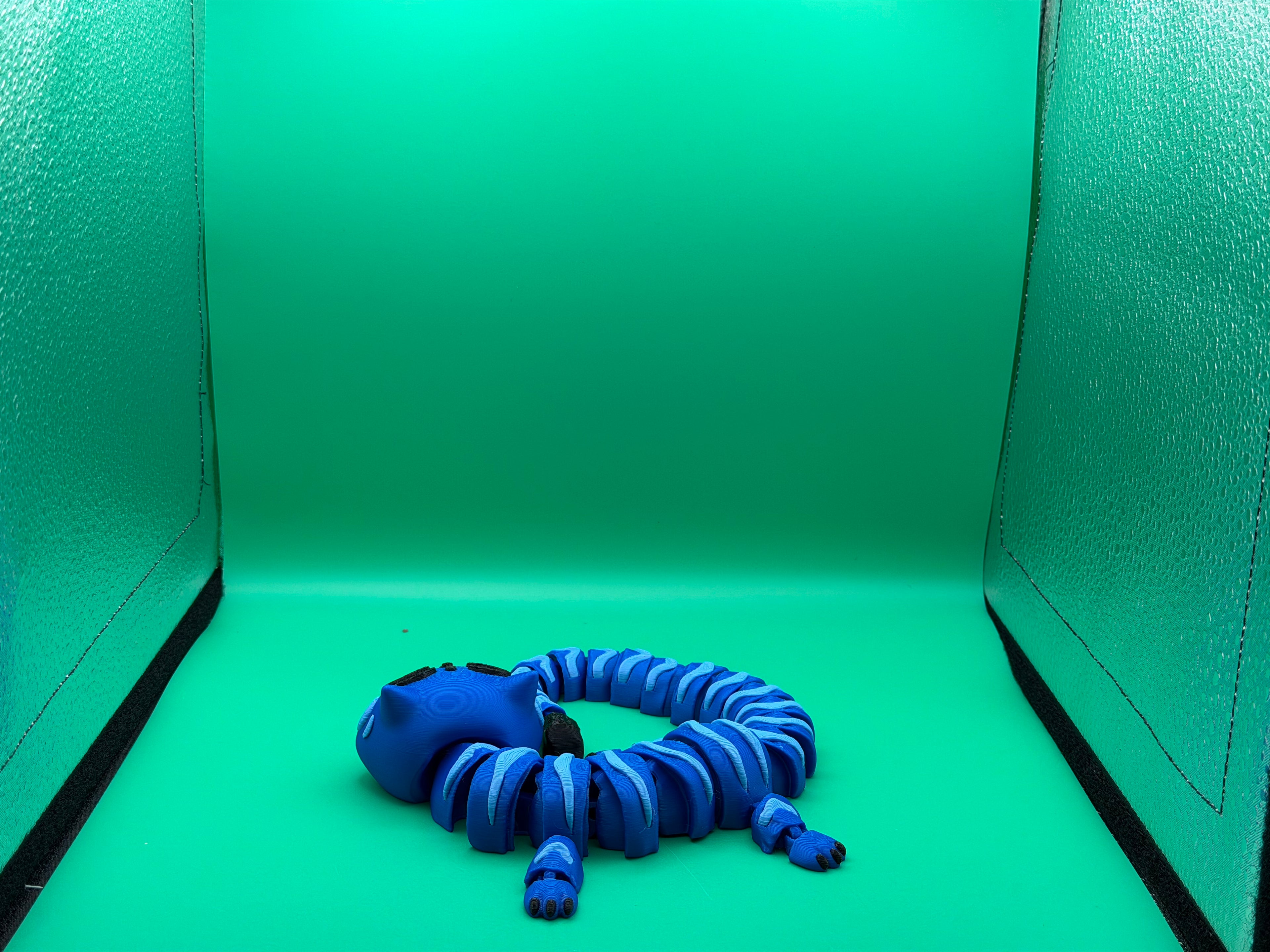 Articulated Derpy Tiger Dragon – 3D Printed Flexible Funny Tiger Dragon Collectible Display Piece 🐯🐉