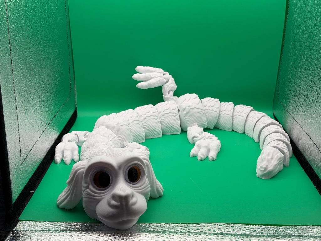 3D Printed Falkor — Articulated "Luck Dragon" from The NeverEnding Story
