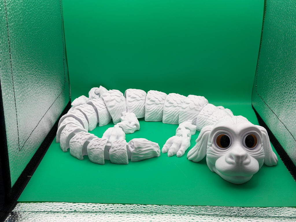 3D Printed Falkor — Articulated "Luck Dragon" from The NeverEnding Story
