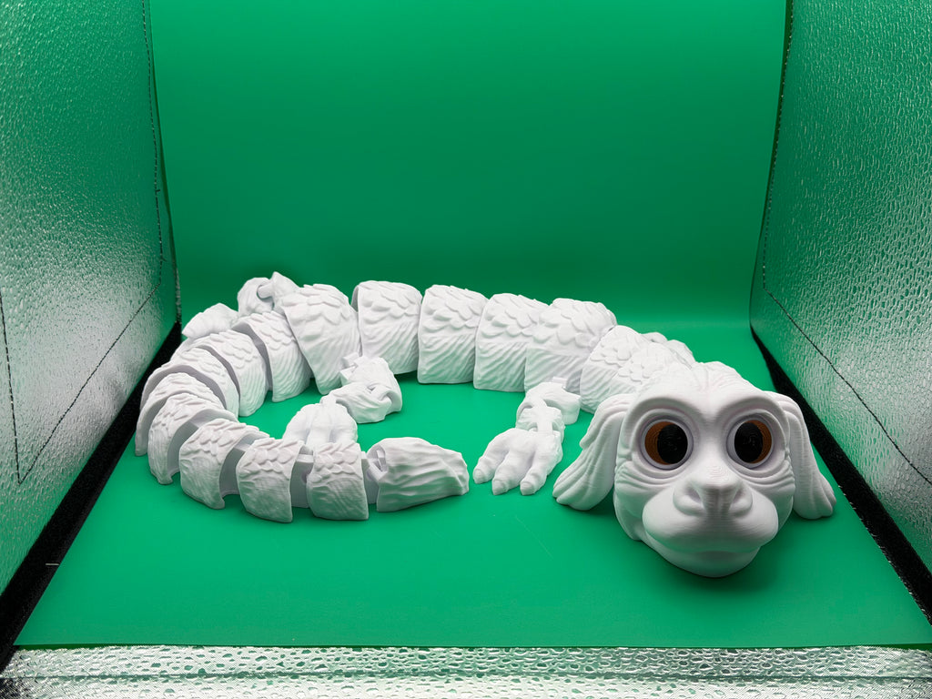 3D Printed Falkor — Articulated "Luck Dragon" from The NeverEnding Story