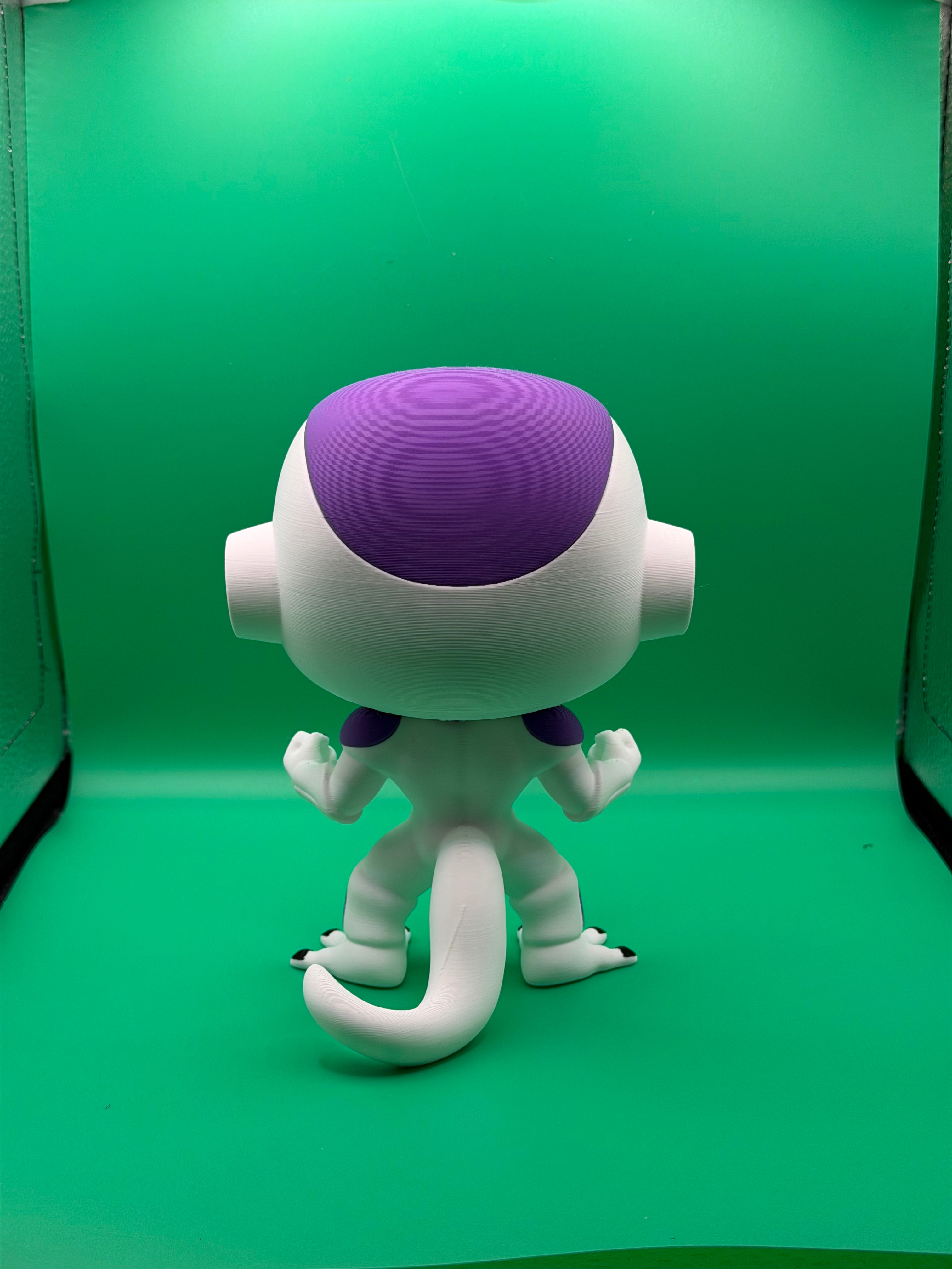 3D Printed Frieza Figure – Galactic Anime Villain Collectible, Dragon Ball–Inspired Desk Display, Unique Gift for Fans
